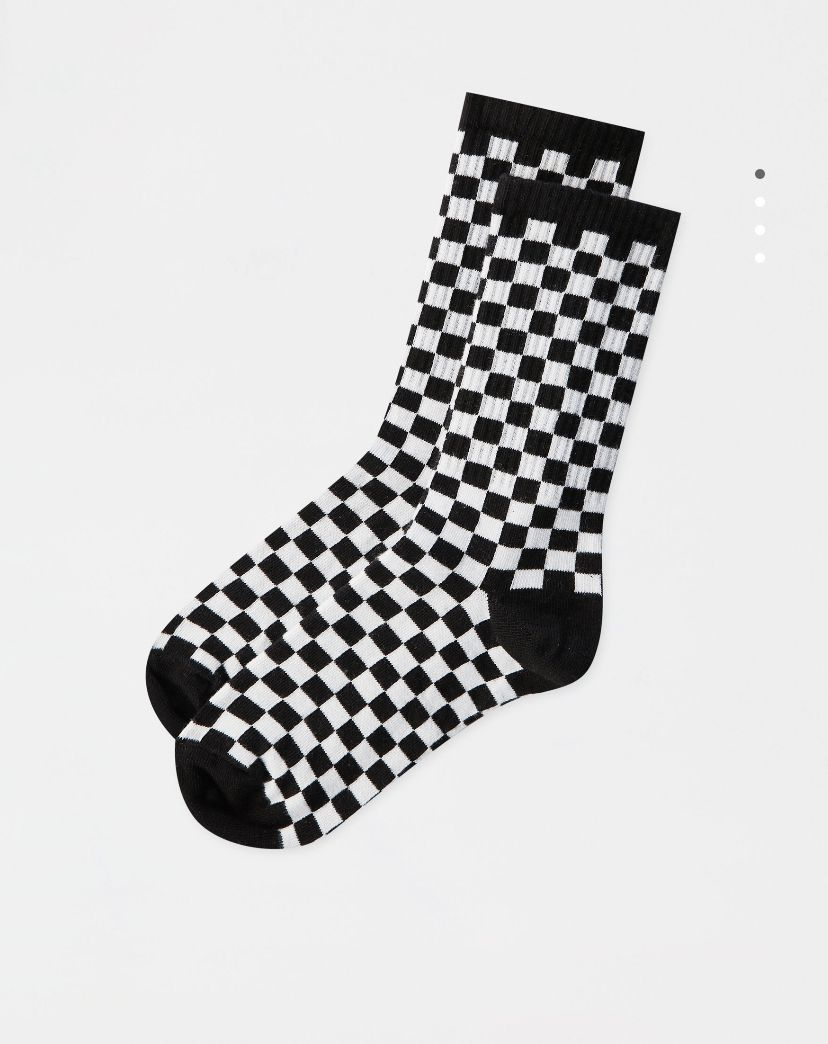 Premium Striped Crew Socks - 4-Pair Value Set