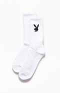 Premium Logo-Accent Crew Socks - 4-Pair Value Set